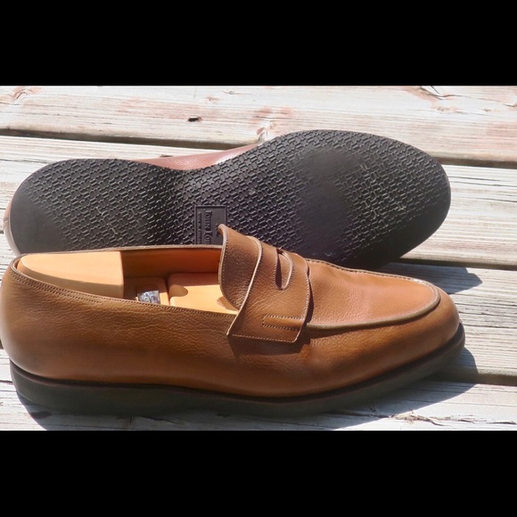John Lobb Lopez loafers havana brown leather - Picture 4 of 4
